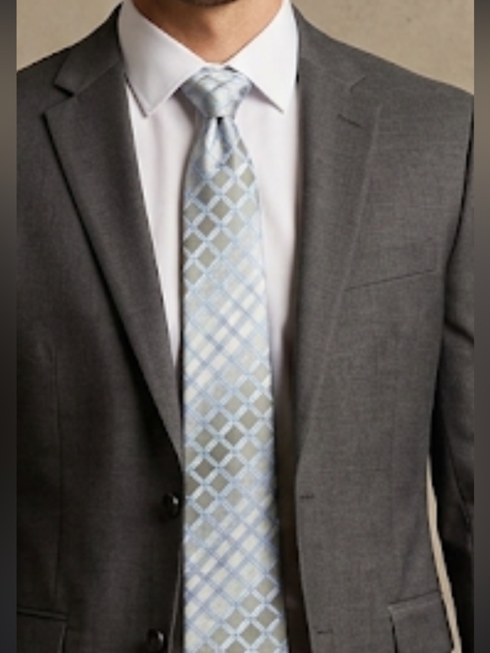 Kenneth Cole Reaction Blue and Green Tie Elegant Accessory